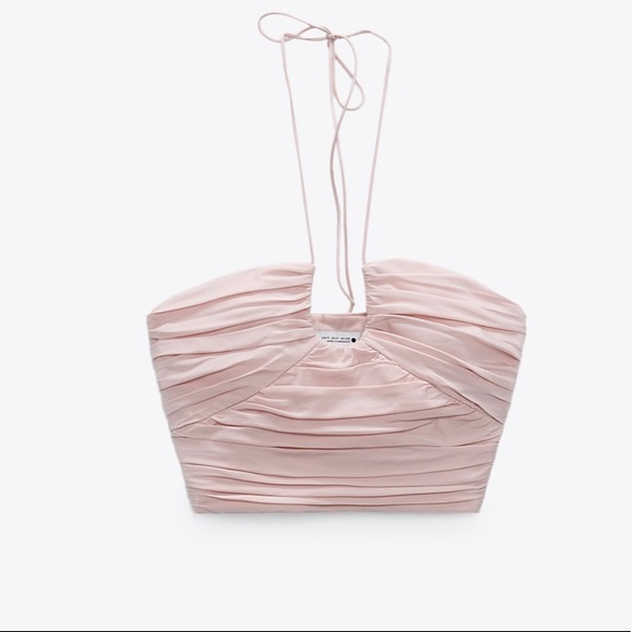 ZARA DRAPED TOP LIMITED EDITION - Picture 2 of 14